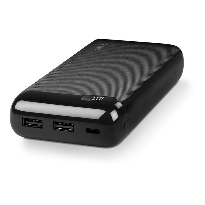 EXTERNAL BATTERY TTEC PowerSlim LCD 20000 mAh Black