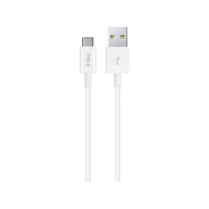 CABLE TTEC TYPE-C TO USB-A 1.2 m WHITE