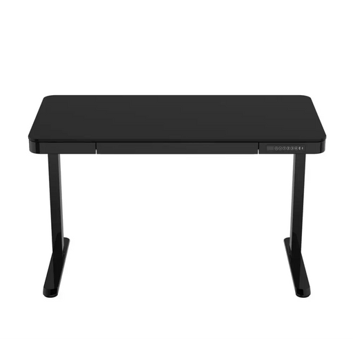 Tuckano Desk with electric height adjustment ET119W-C Black. Desk surface dimensions 120 x 60cm. - Modern