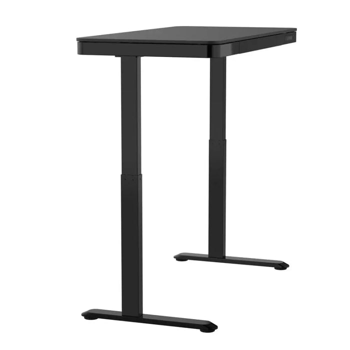 Tuckano Desk with electric height adjustment ET119W-C Black. Desk surface dimensions 120 x 60cm. - Modern