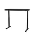 Tuckano Desk with electric height adjustment ET119W-C Black. Desk surface dimensions 120 x 60cm. - Modern