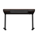 Tuckano Desk with electric height adjustment ET119W-C black/walnut. Desk top dimensions: 120 x 60cm. - Modern
