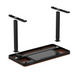 Tuckano Desk with electric height adjustment ET119W-C black/walnut. Desk top dimensions: 120 x 60cm. - Modern