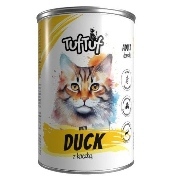 Cat food Tuftuf Duck 400 g