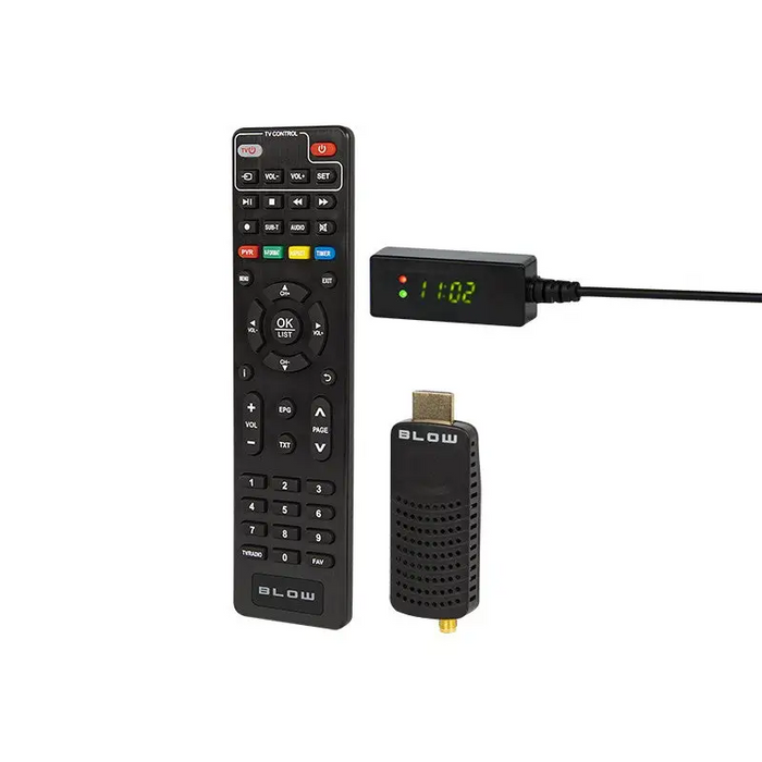Tuner DVB-T2 BLOW 7000FHD MINI H.265 - DVB-T ReceiversDVB-TUN<<<Terrestrial TVDVB<<<ActionPL