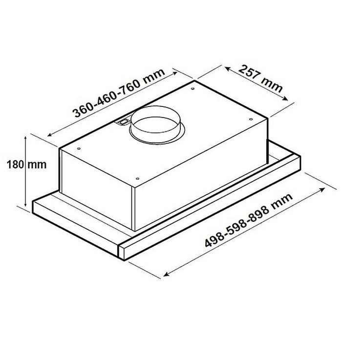 Built-in absorber Turboair TT14 LX/BL/A/60