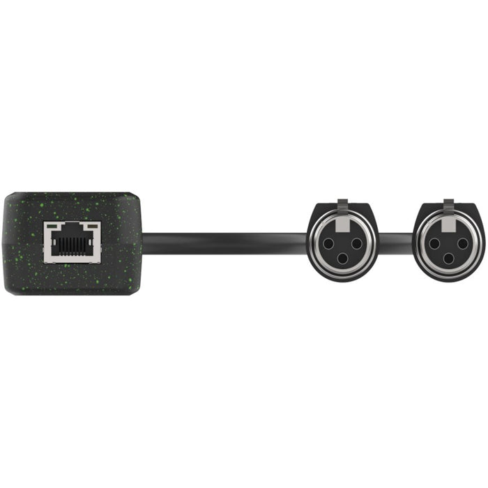 Turtle Dual XLR Input - two-channel analogue XLR to Dante digital audio adapter