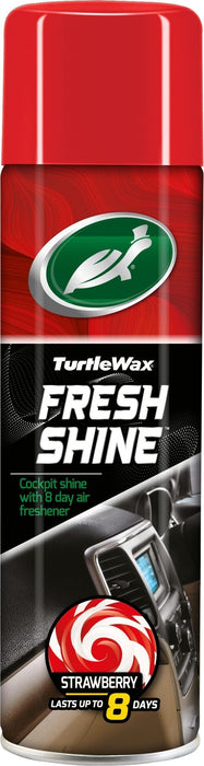 TURTLE WAX FRESH SHINE STRAWBERRY 500ML Спрей за табло и пластмаса