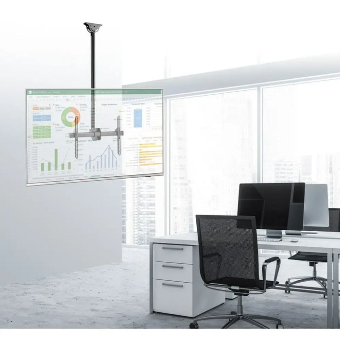 TV Ceiling Support Techly ICA-CPLB 946L 70’’ 37’’ - Монтиране на екрани<<<Електроника Периферни и резервни
