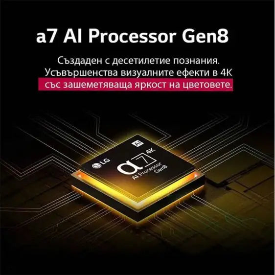 TV LG 55QNED84A3C 55’’(139 cm) 4K Ultra HD AI QNED84 Smart TV 2025 - 4K телевизори<<<Телевизори<<<Черна техника и