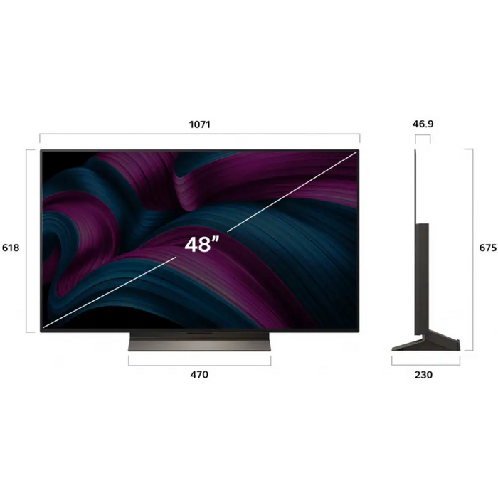TV LG OLED 48C5ELB - OLED<<<Телевизори<<<Телевизори Аудио и видео<<<TechMart