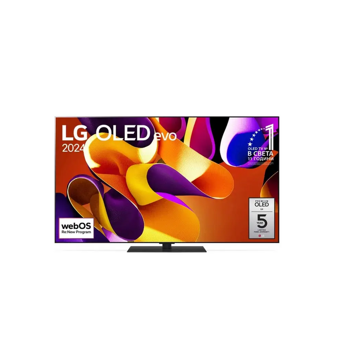 TV LG OLED55G43LS 55’’ OLED evo AI G4 4K UHD Smart TV - Телевизори 55’’<<<LG телевизори<<<LG<<<PolyComp&&&OLED
