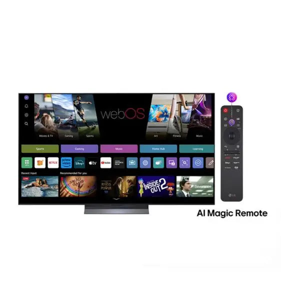 TV LG OLED65C52LA 65’’ OLED evo AI C5 4K Ultra HD Smart TV (2025) - OLED Телевизори<<<Телевизори<<<Черна техника и