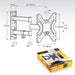 TV Mount Axil 0591E 17’’-42’’ 25 Kg Black - Електроника Телевизори<<<Компютри| Електроника<<<BigBuy&&&Поставки за