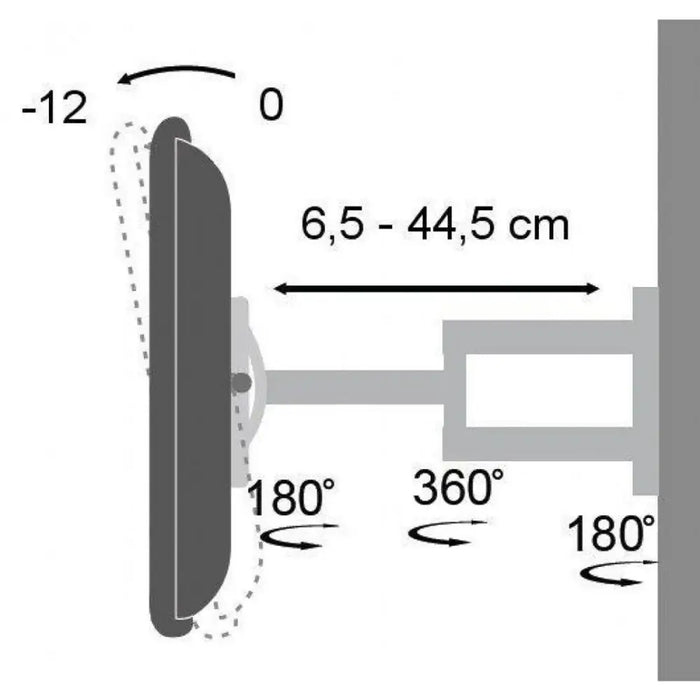 TV Mount Techly ICA-LCD 2903 19’’ 37’’ 25 kg - Поставки за телевизори<<<Електроника Телевизори<<<Компютри|