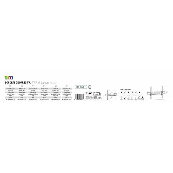 TV Mount TM Electron 32’’-65’’ 35 kg - Електроника Телевизори<<<Компютри| Електроника<<<BigBuy&&&Поставки за