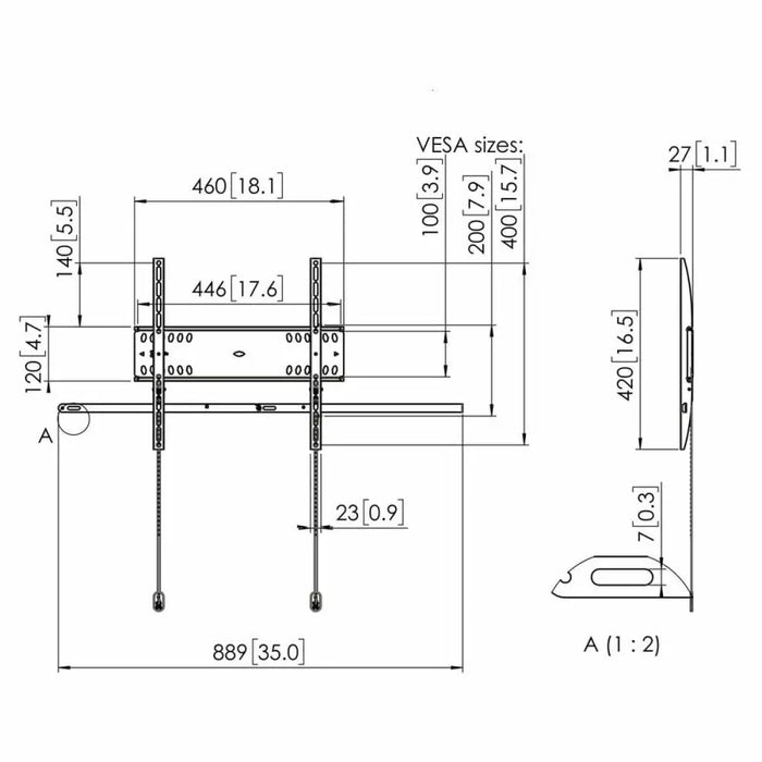 TV Mount Vogel’s 7045000 50 kg 55’’ 42’’ - Електроника Телевизори<<<Компютри| Електроника<<<BigBuy&&&Поставки за