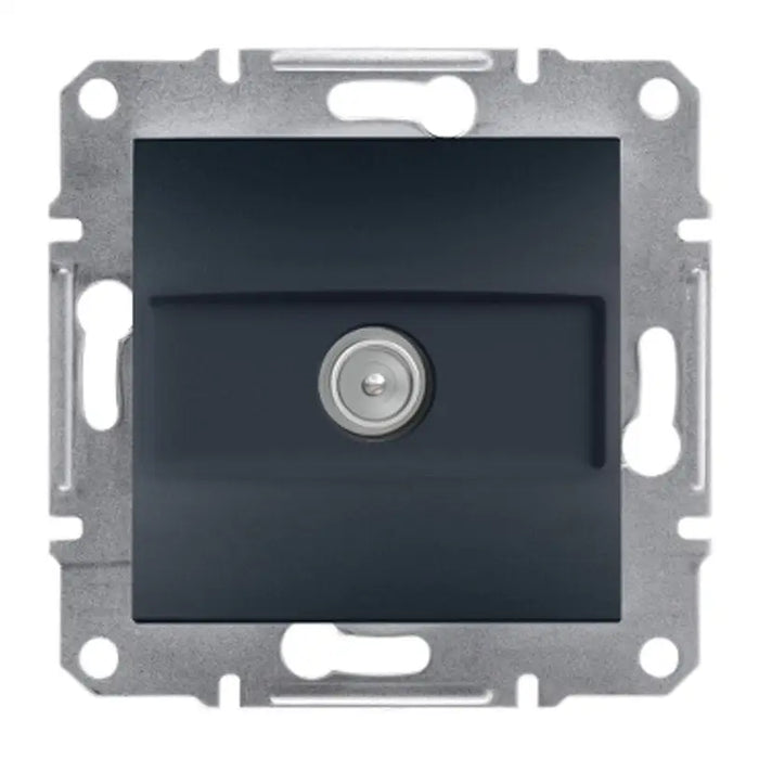 TV OUTLET ANTHRACITE SCHNEIDER ASFORA - Ключове и контакти<<<Електроматериали<<<Praktiker&&&Ключове и