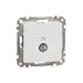 TV OUTLET WHITE SCHNEIDER SEDNA (SDD111474) - Ключове и контакти<<<Електроматериали<<<Praktiker&&&Ключове и
