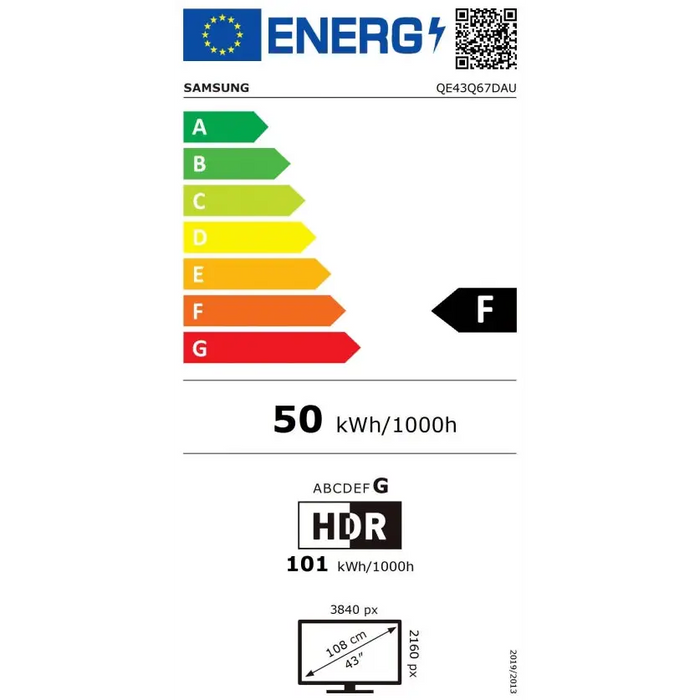 TV Samsung QE43Q67DAUXXH - Телевизори 43’’<<<SAMSUNG телевизори<<<SAMSUNG<<<PolyComp&&&Телевизори<<<Телевизори<<<Аудио