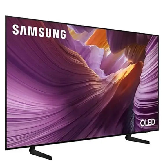 TV SAMSUNG QE77S85FAEXXH 77’’ OLED 4K Ultra HD Vision AI Smart TV S85F (2025) - OLED Телевизори<<<Телевизори<<<Черна