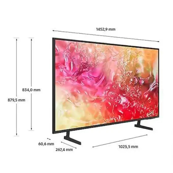 TV SAMSUNG UE65DU7172UXXH 65’’(165 cm) Crystal UHD 4K Smart TV Tizen™ (2024) - 4K телевизори<<<Телевизори<<<Черна
