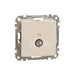 TV SOCKET CREAM SCHNEIDER SEDNA (SDD112474) - Ключове и контакти<<<Електроматериали<<<Praktiker&&&Ключове и