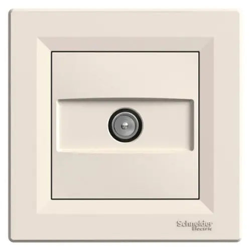 TV SOCKET SCHNEIDER Asfora - Ключове и контакти<<<Електроматериали<<<Praktiker&&&Ключове и