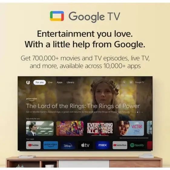 TV SONY Bravia XR OLED XR83A80L 83’’(210 cm) Class A80L 4K Ultra HD HDR Smart TV(Google TV) (2023) - OLED