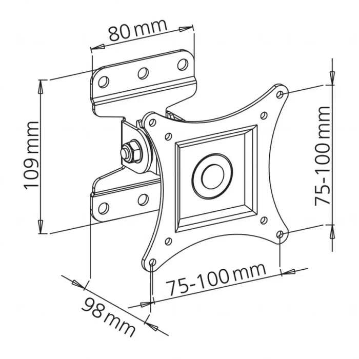 TV stand Stell SHO-1100 LCD 13’’-30’’ - Стойки за телевизор<<<Аксесоари за телевизори<<<Аксесоари<<<TechMart&&&Стойки