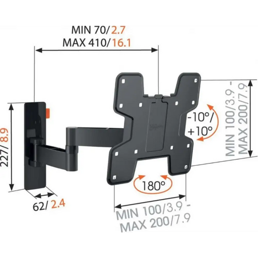 TV stand VOGELS W53060 for LED/LCD 19’’-40’’ - Стойки за телевизор<<<Аксесоари за