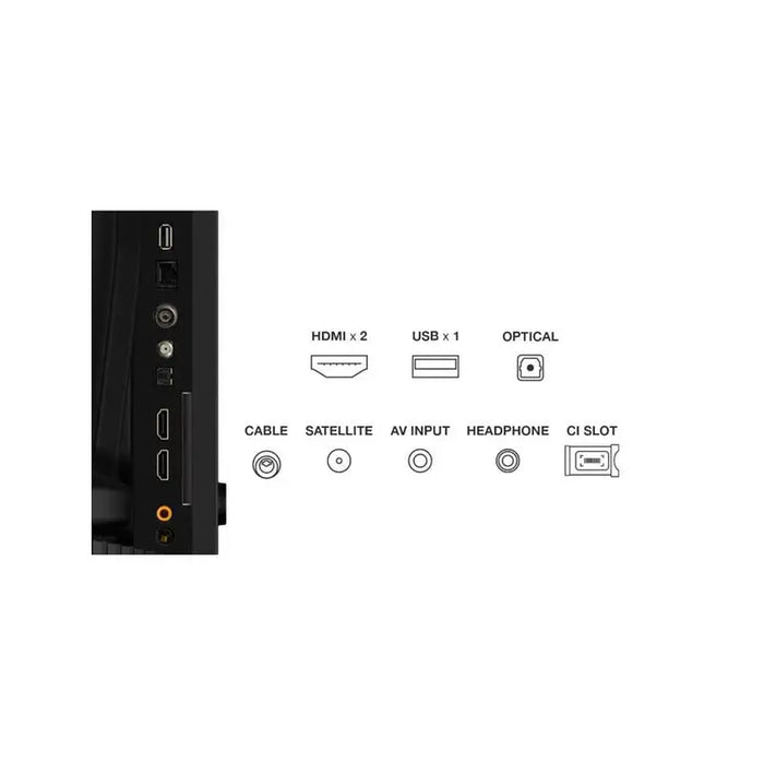 TV TCL 40V5C QLED 40 inch 100 cm 1920x1080 FULL HD S - Телевизори<<<ТВ Аудио Gaming<<<ZoraSite