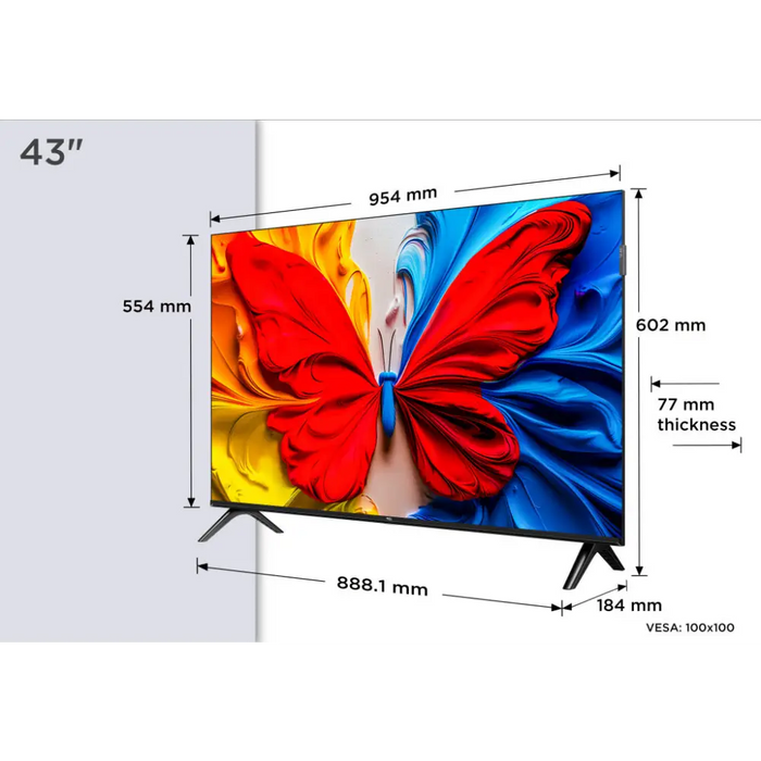 TV TCL LED 43S59K - QLED<<<Телевизори<<<Телевизори Аудио и видео<<<TechMart&&&Телевизори<<<Телевизори<<<Аудио Видео