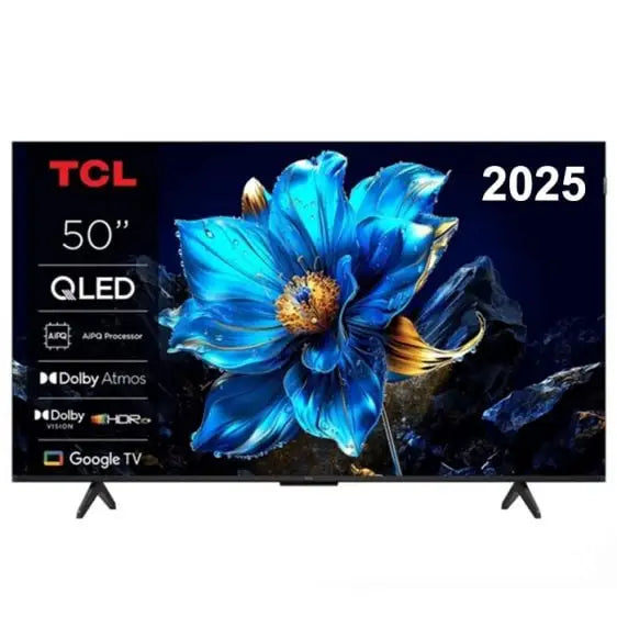 TV TCL QLED 50P7K 50’’ 4K Ultra HD Smart TV 2025 - QLED телевизори<<<Телевизори<<<Черна техника и