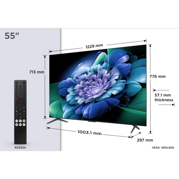TV TCL QLED 55C69K - QLED<<<Телевизори<<<Телевизори Аудио и видео<<<TechMart&&&Телевизори<<<Телевизори<<<Аудио Видео
