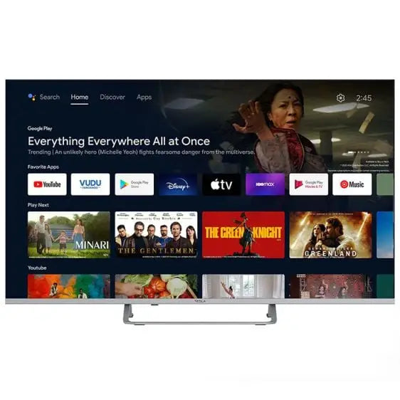 TV TESLA 55E635SUS 55’’(139 cm) 4K Ultra HD Android TV 11 OS - 4K телевизори<<<Телевизори<<<Черна техника и