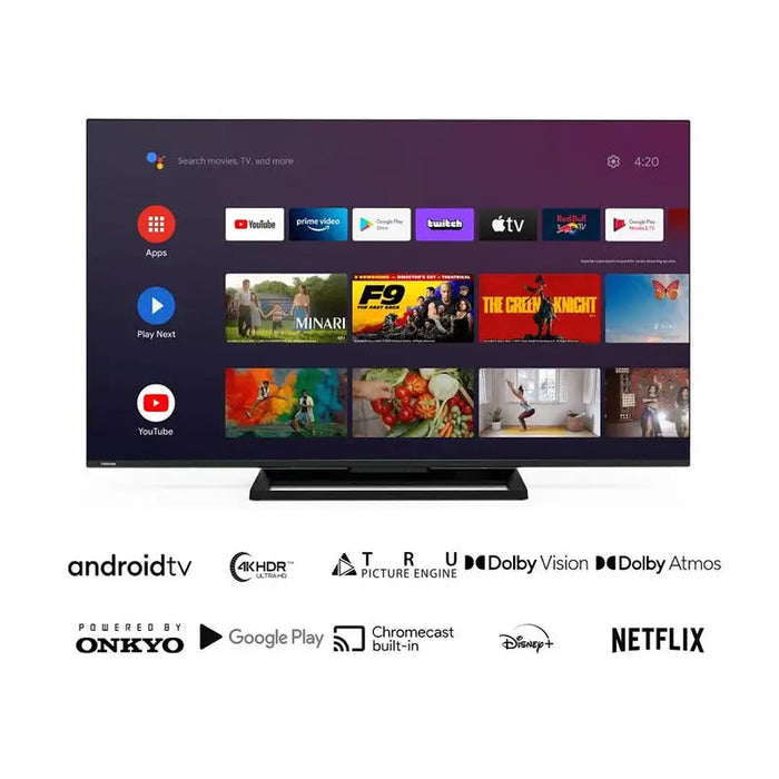 TV Toshiba 43UA3E63DG ANDROID SMART LED 43 inch 108 cm 3840x2160 UHD-4K Smart TV Android - Телевизори<<<ТВ Аудио