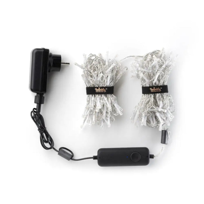 TWINKLY Curtain 210 (TWW210SPP-TEU) Intelligent LED Lights 210 LED RGB + W 2,1 m - Christmas tree