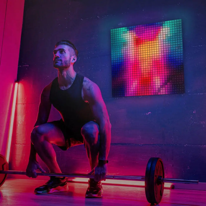 Twinkly Squares Extension Kit Smart lighting kit Black Wi-Fi/Bluetooth - Christmas tree