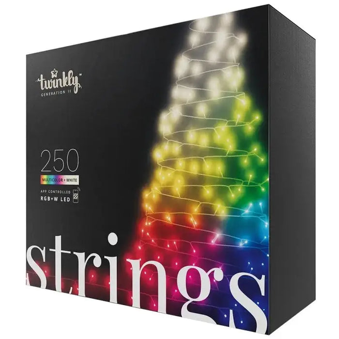 Twinkly Strings intelligent lighting string (multicolour + white edition) - Christmas tree