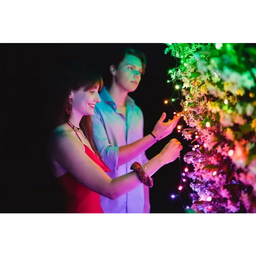 Twinkly Strings intelligent lighting string (multicolour + white edition) - Christmas tree