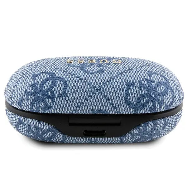 TWS Guess 4G Metal Bluetooth headphones with ENC docking station - blue - Cell phone cases and covers<<<HurtelXML
