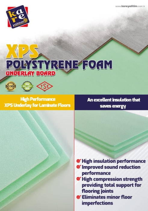 XPS UNDERLAY 5 MM 40x100 4.8 M2 KARE