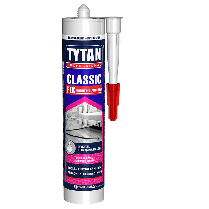 TRANSPARENT ASSEMBLY ADHESIVE TYTAN PROFESSIONAL CLASSIC FIX