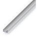 U-SHAPED ALUMINUM PROFILE ANODISED 22.5X10 MM 2 M ALFER ALUMINUM - Профили<<<Профили и планки<<<Инструменти и