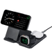 UAG 3in1 Travel Charger 15W Wireless Charger with MagSafe + Cable + Organizer - Black - *Temporary category<<<HurtelXML