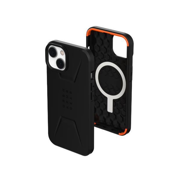 UAG Civilian MagSafe case for iPhone 14 Plus - black - Cell phone cases and covers<<<HurtelXML