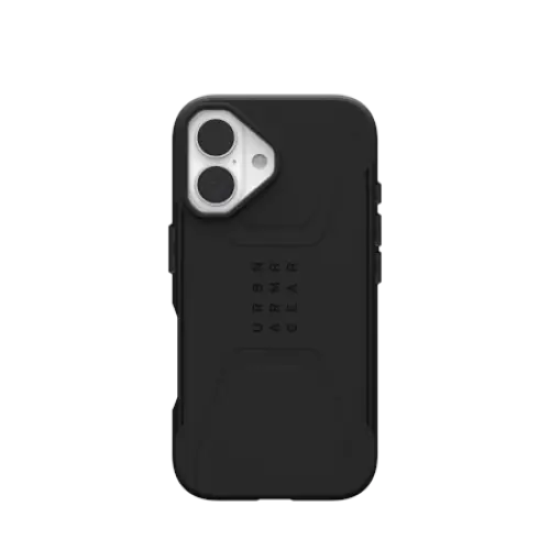 UAG Civilian Magsafe iPhone 16 Case - Black - Cell phone cases and covers<<<HurtelXML