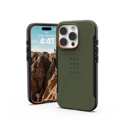UAG Civilian Magsafe iPhone 16 Pro Case - Green - Cell phone cases and covers<<<HurtelXML