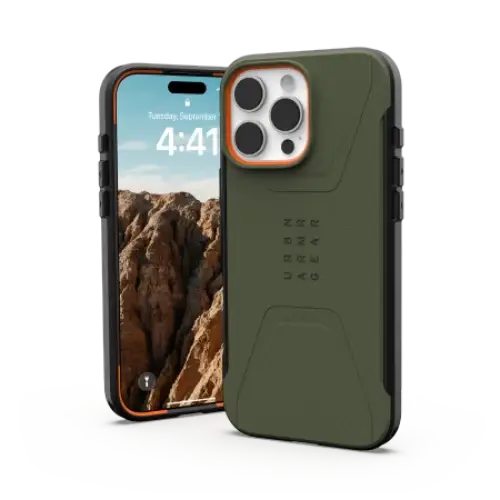 UAG Civilian Magsafe iPhone 16 Pro Max Case - Green - Cell phone cases and covers<<<HurtelXML